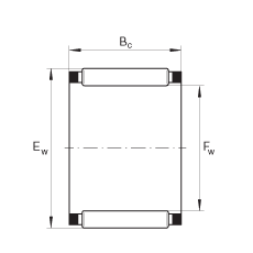 滾針及保持架組件 K65X73X30, 根據(jù) DIN 5405-1/ISO 3030 標(biāo)準(zhǔn)